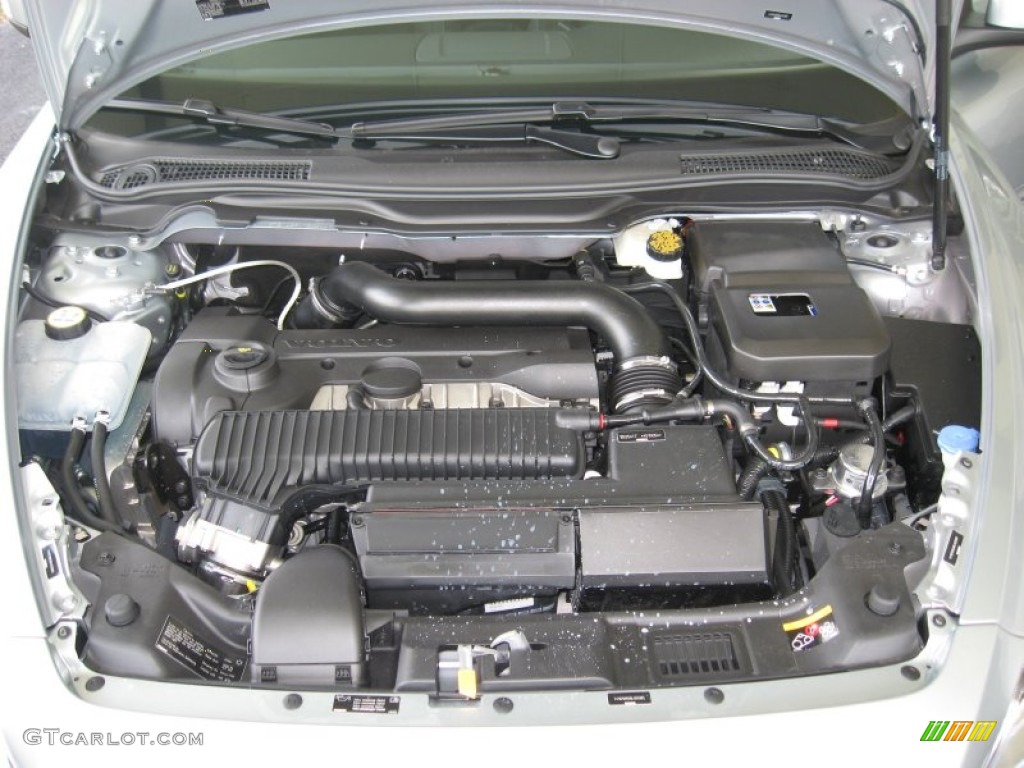 2011 C70 T5 - Electric Silver Metallic / Soverign Hide Off Black Leather/Off Black photo #10