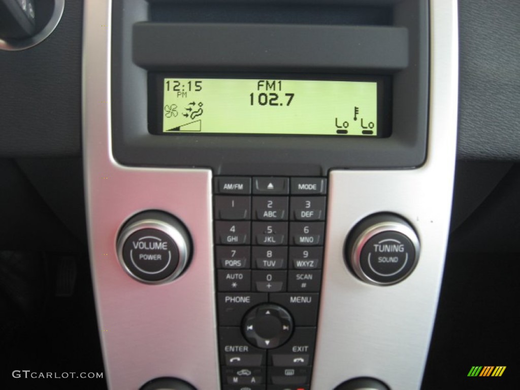 2011 C70 T5 - Electric Silver Metallic / Soverign Hide Off Black Leather/Off Black photo #23
