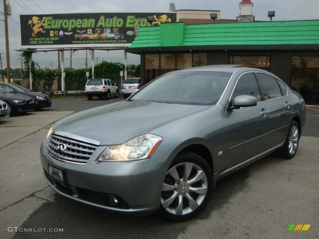 2006 M 35x Sedan - Diamond Graphite Metallic / Graphite photo #1