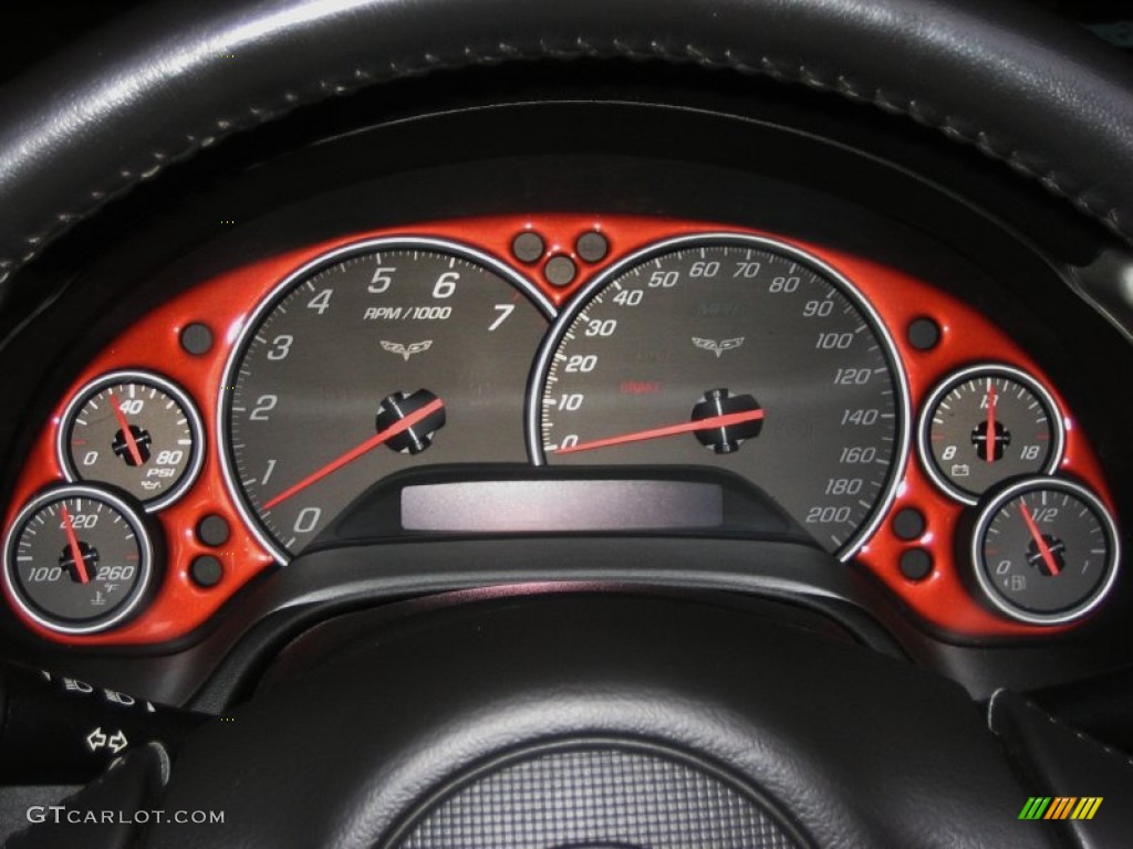 2005 Chevrolet Corvette Coupe Gauges Photo #50842215