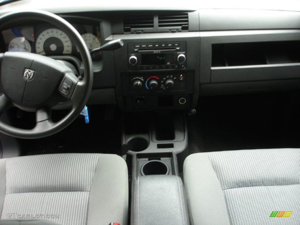 2011 Dodge Dakota Big Horn Crew Cab 4x4 Dark Slate Gray/Medium Slate Gray Dashboard Photo #50842593