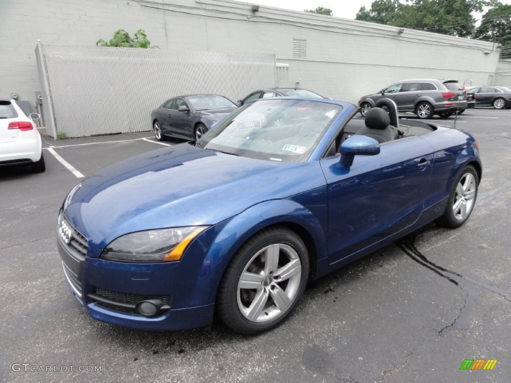 Ocean Blue Pearl Effect 2008 Audi TT 2.0T Roadster Exterior Photo #50843412
