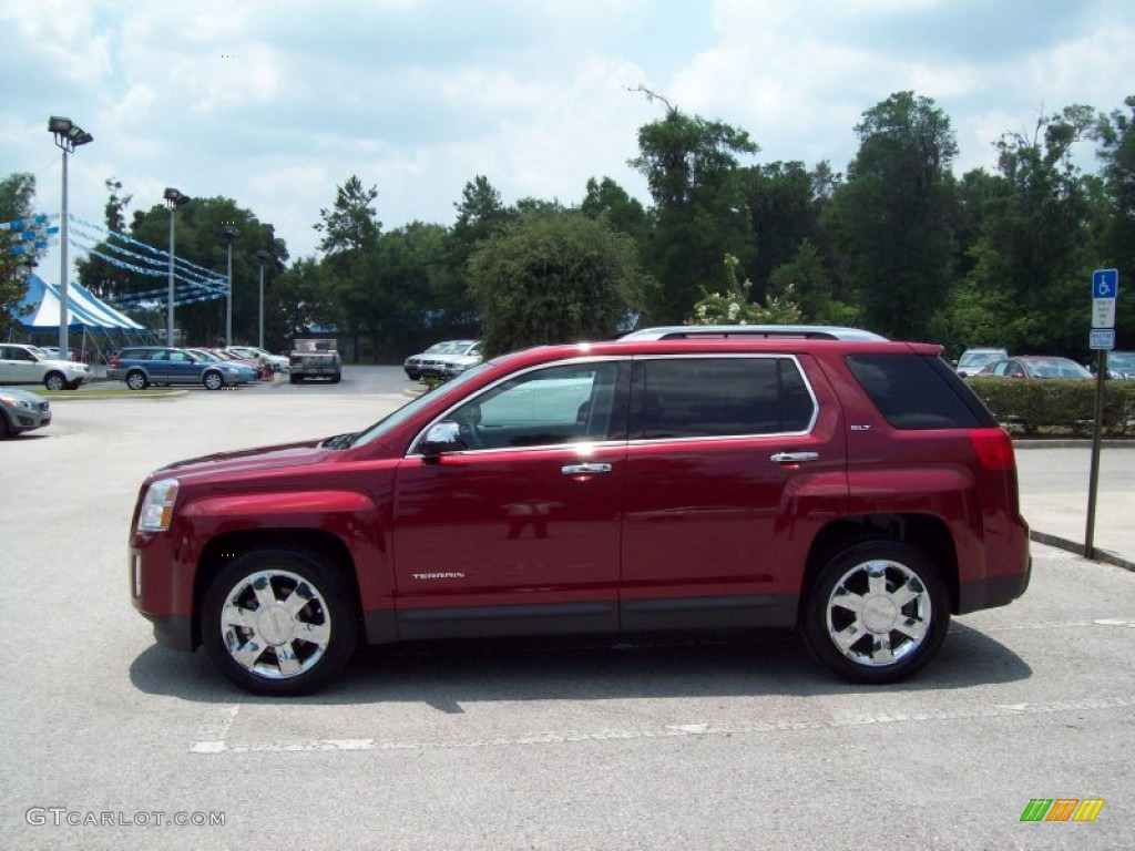 Merlot Jewel Metallic 2011 GMC Terrain SLT Exterior Photo #50843448