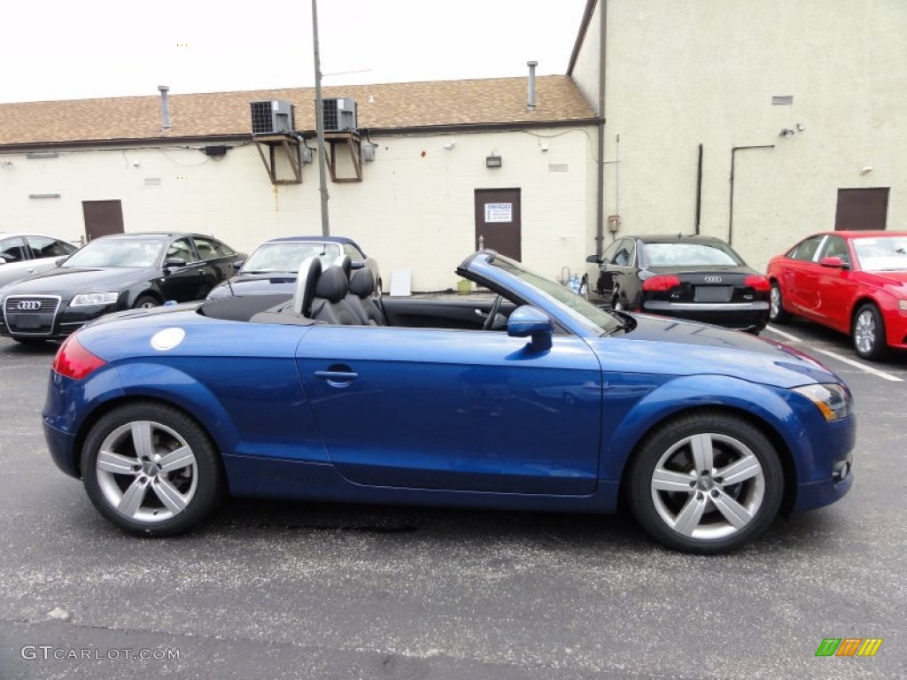 Ocean Blue Pearl Effect 2008 Audi TT 2.0T Roadster Exterior Photo #50843487