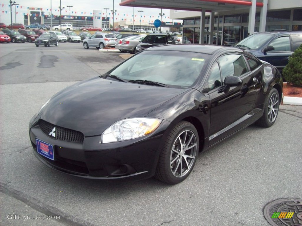 Kalapana Black 2012 Mitsubishi Eclipse GS Sport Coupe Exterior Photo #50843490