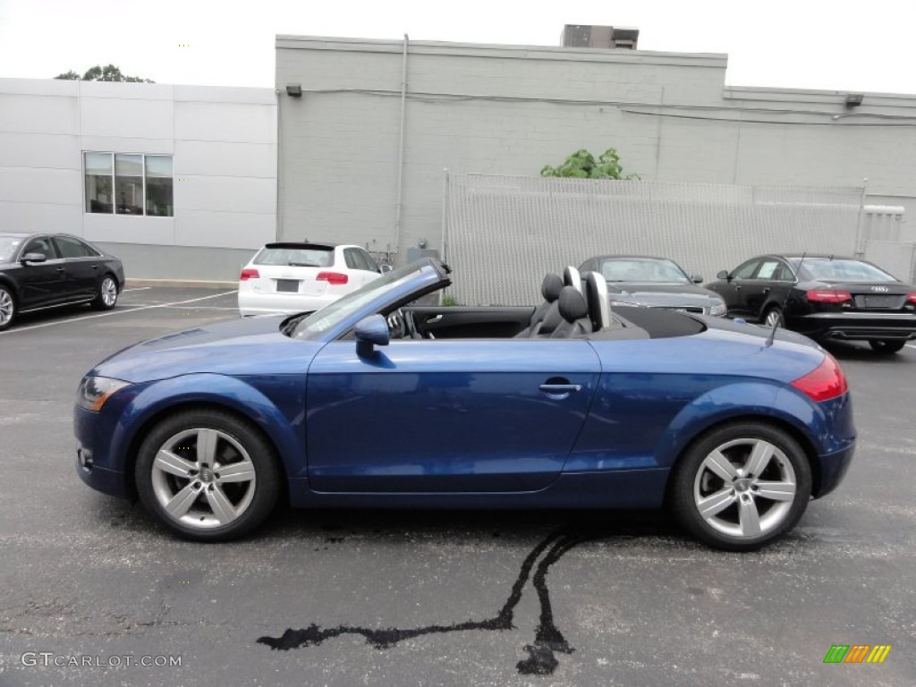 Ocean Blue Pearl Effect 2008 Audi TT 2.0T Roadster Exterior Photo #50843547