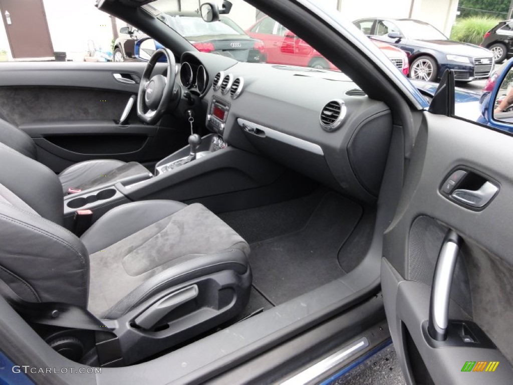 Black Interior 2008 Audi TT 2.0T Roadster Photo #50843643