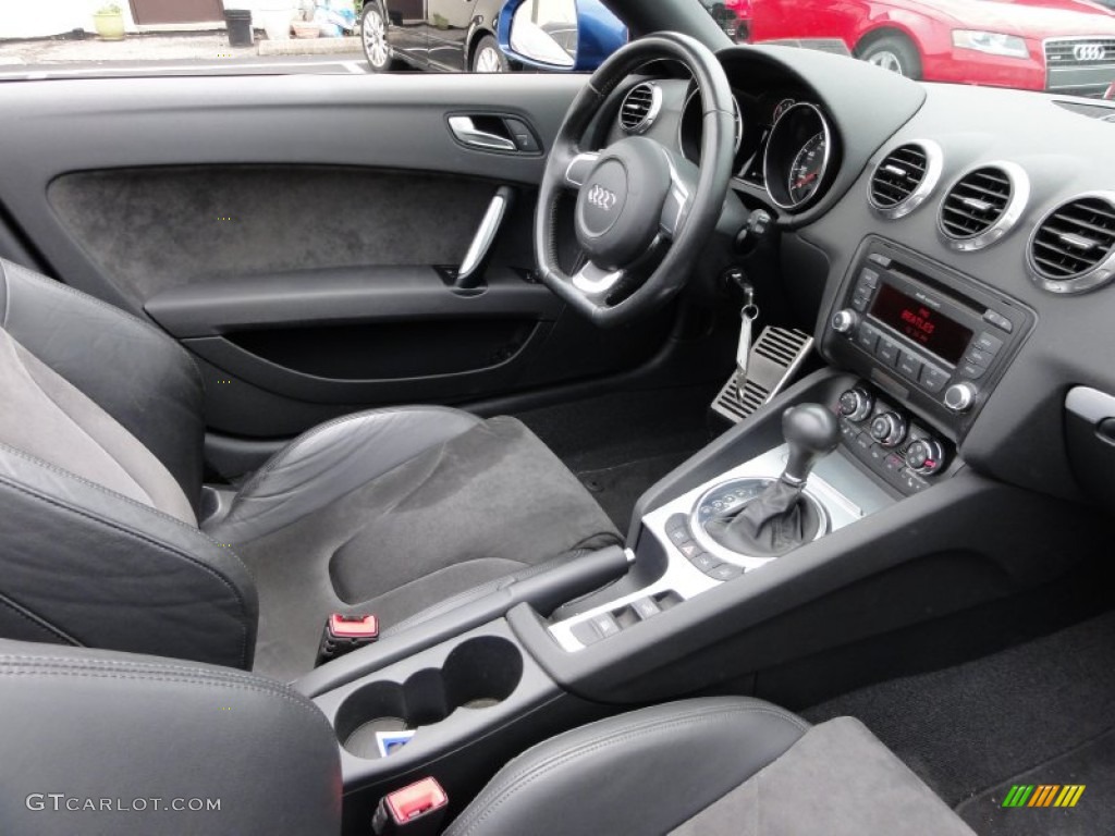 Black Interior 2008 Audi TT 2.0T Roadster Photo #50843658