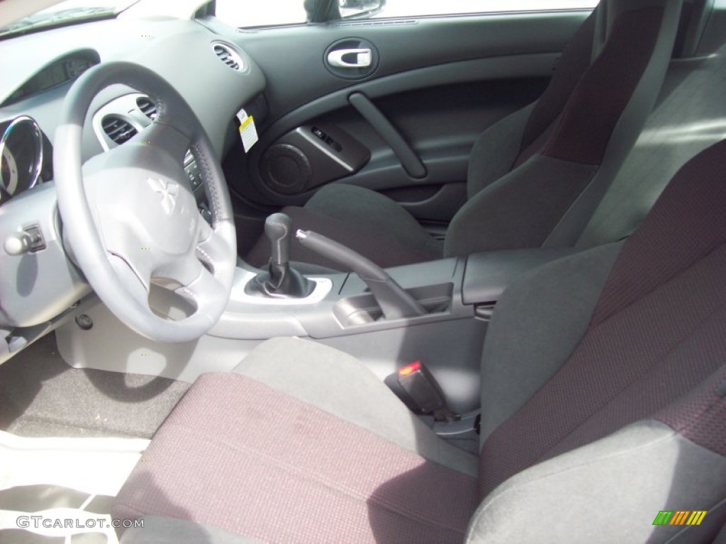 Dark Charcoal Interior 2012 Mitsubishi Eclipse GS Sport Coupe Photo #50843667