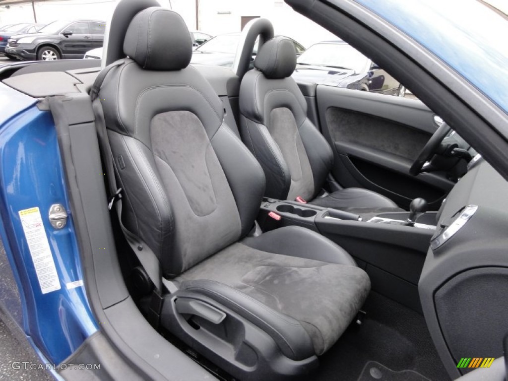 Black Interior 2008 Audi TT 2.0T Roadster Photo #50843688