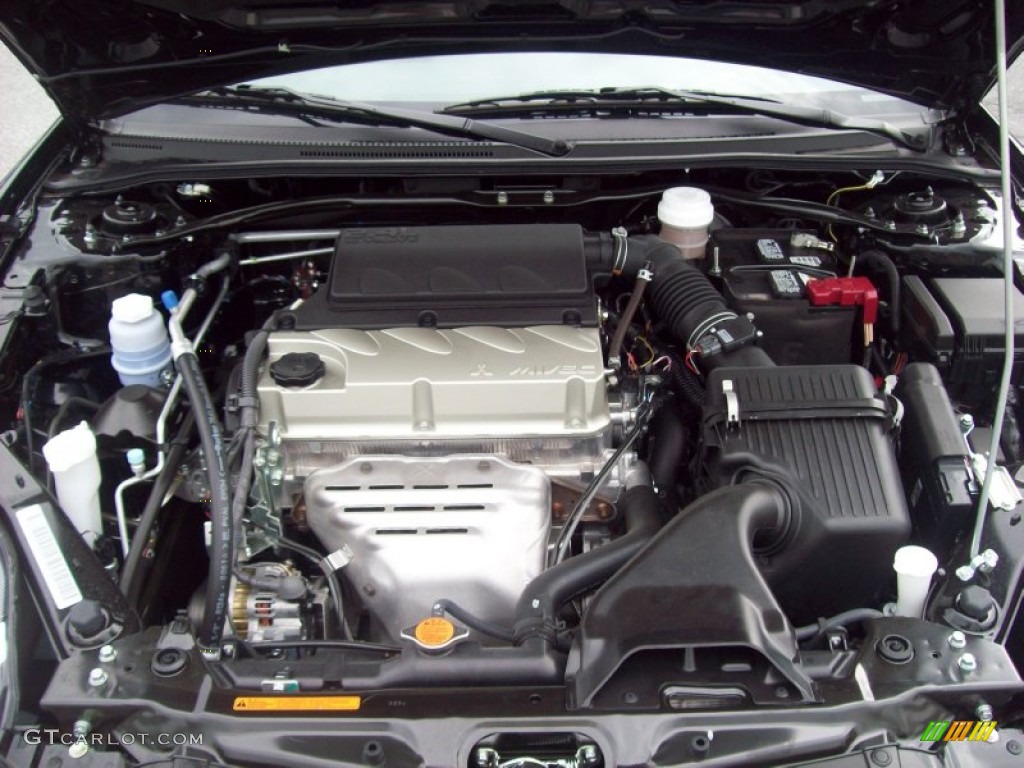 2012 Mitsubishi Eclipse GS Sport Coupe 2.4 Liter SOHC 16-Valve MIVEC 4 Cylinder Engine Photo #50843754