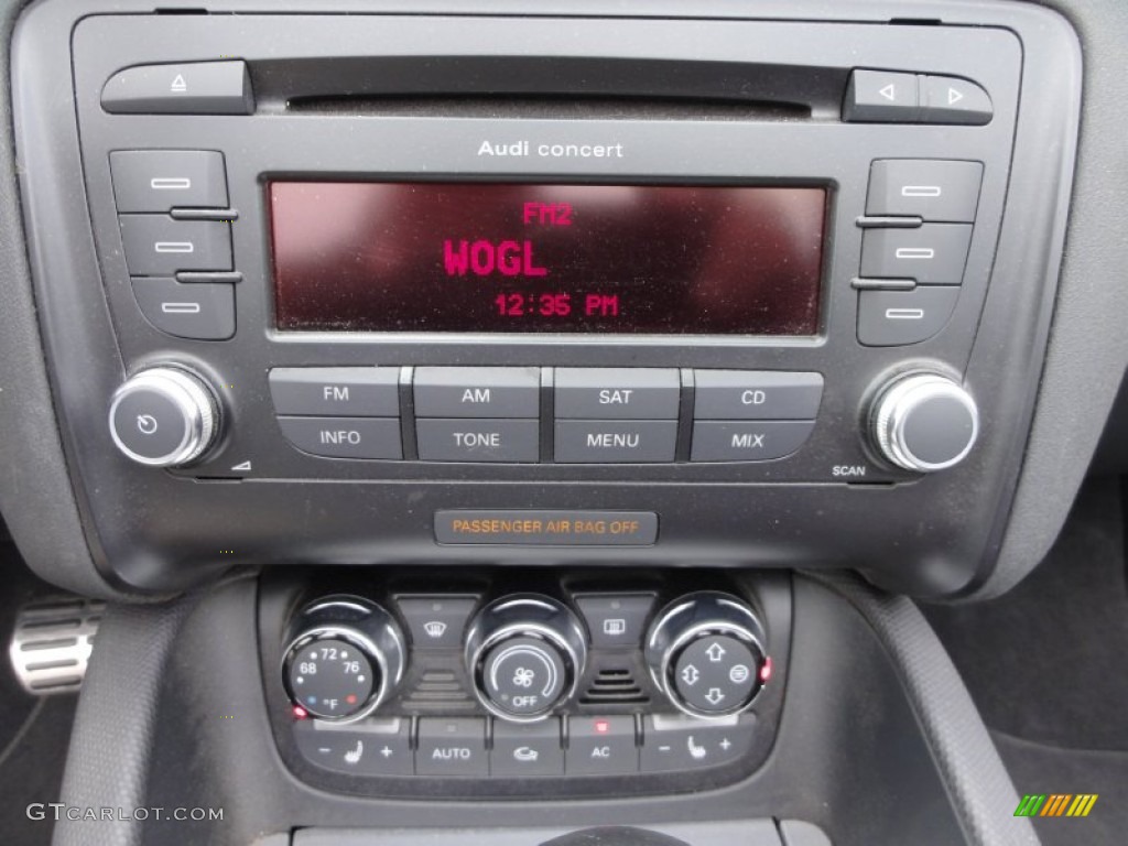 2008 Audi TT 2.0T Roadster Controls Photo #50843862