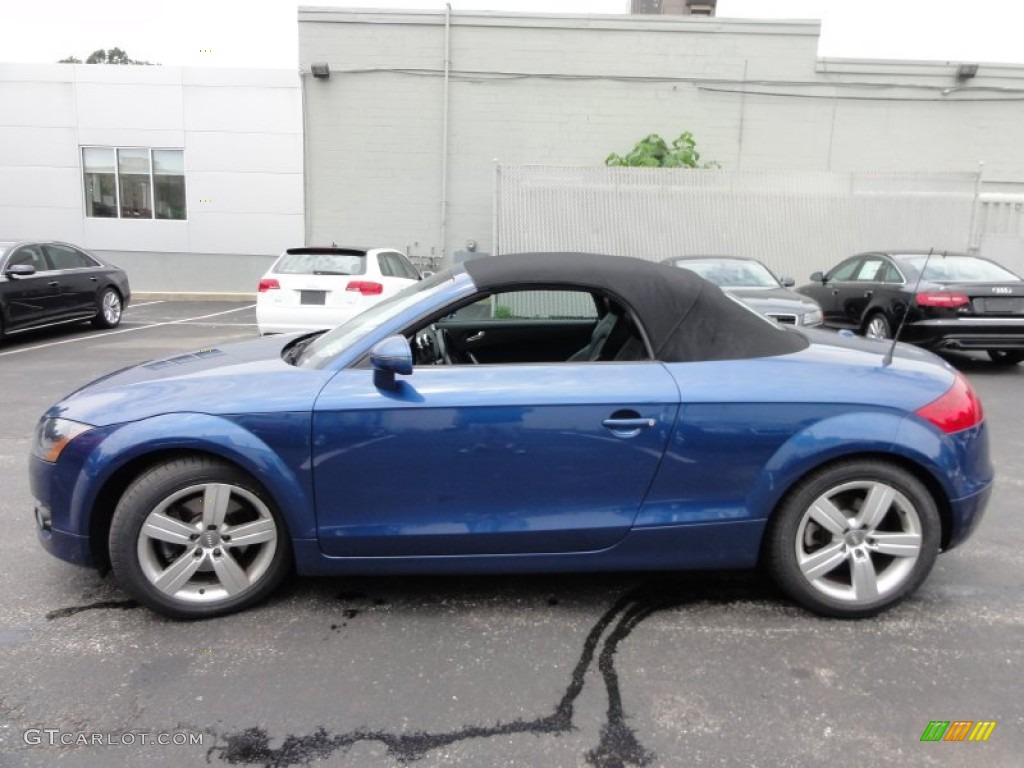 Ocean Blue Pearl Effect 2008 Audi TT 2.0T Roadster Exterior Photo #50843967
