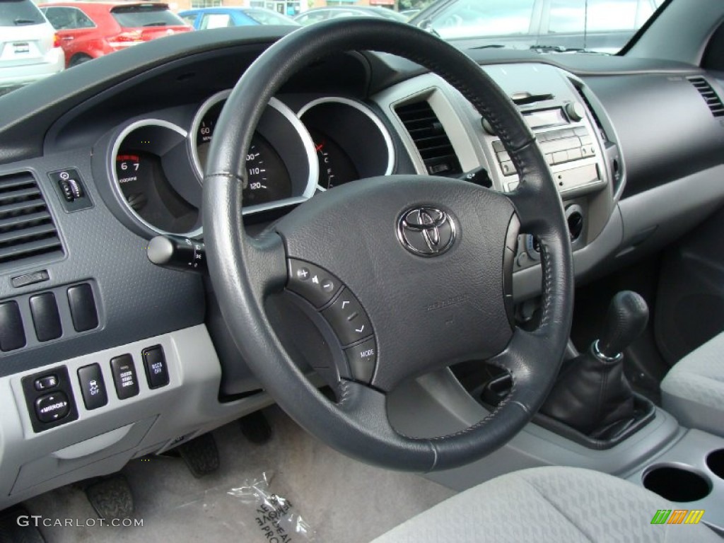 2010 Toyota Tacoma Access Cab 4x4 Graphite Dashboard Photo #50843997