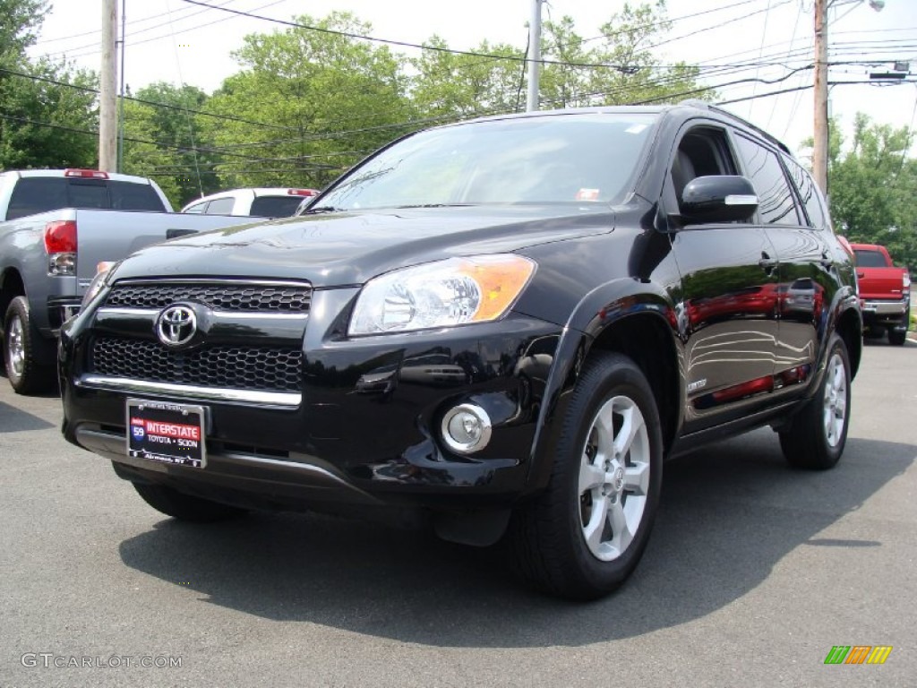 2011 RAV4 Limited 4WD - Black / Ash photo #1