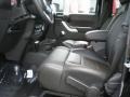 Black/Dark Olive Interior Photo for 2011 Jeep Wrangler Unlimited #50844513