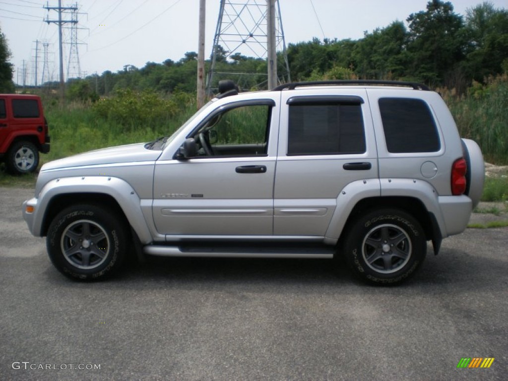 Bright Silver Metallic 2003 Jeep Liberty Renegade 4x4 Exterior Photo #50845284