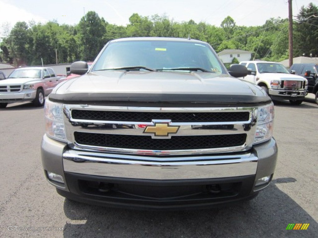 2008 Silverado 1500 Z71 Crew Cab 4x4 - Graystone Metallic / Ebony photo #2