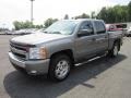 2008 Graystone Metallic Chevrolet Silverado 1500 Z71 Crew Cab 4x4  photo #3