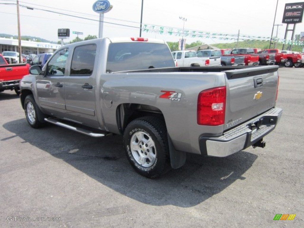 2008 Silverado 1500 Z71 Crew Cab 4x4 - Graystone Metallic / Ebony photo #5