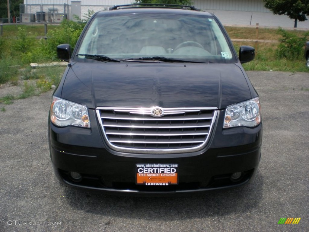 2008 300 Touring - Brilliant Black Crystal Pearl / Dark Slate Gray photo #2