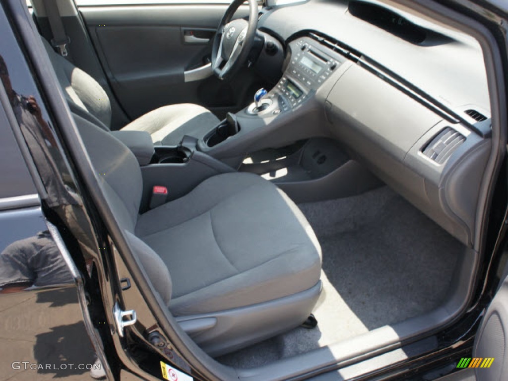 2010 Prius Hybrid II - Black / Dark Gray photo #16