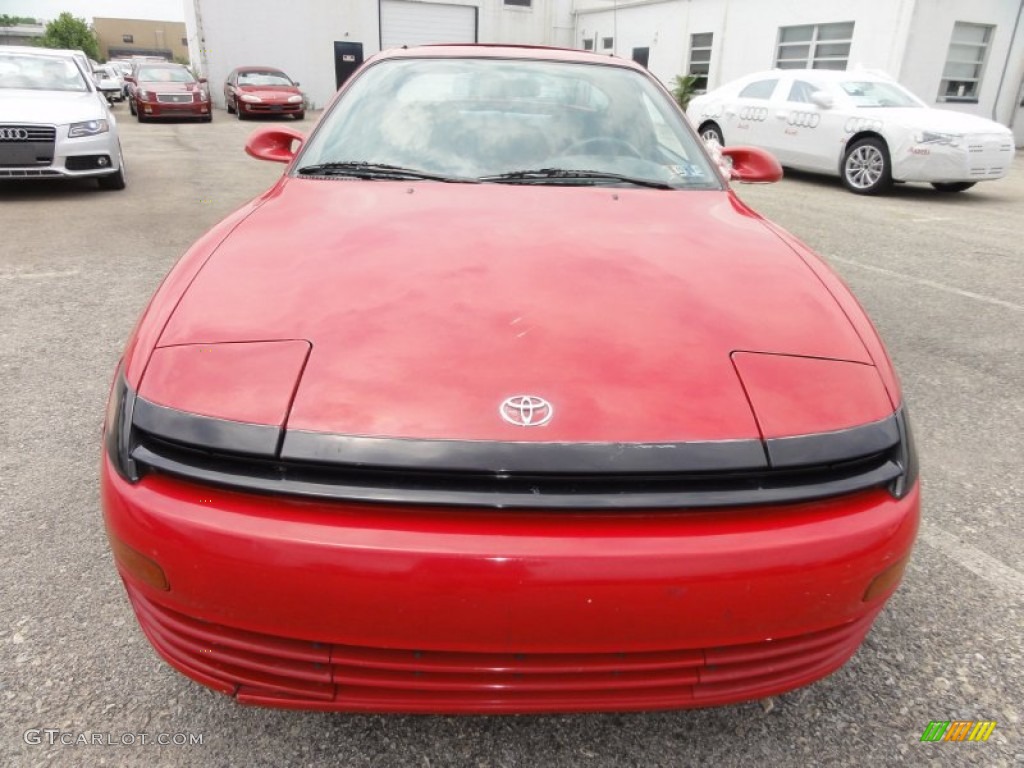 1992 Celica GT-S Coupe - Super Red / Gray photo #3
