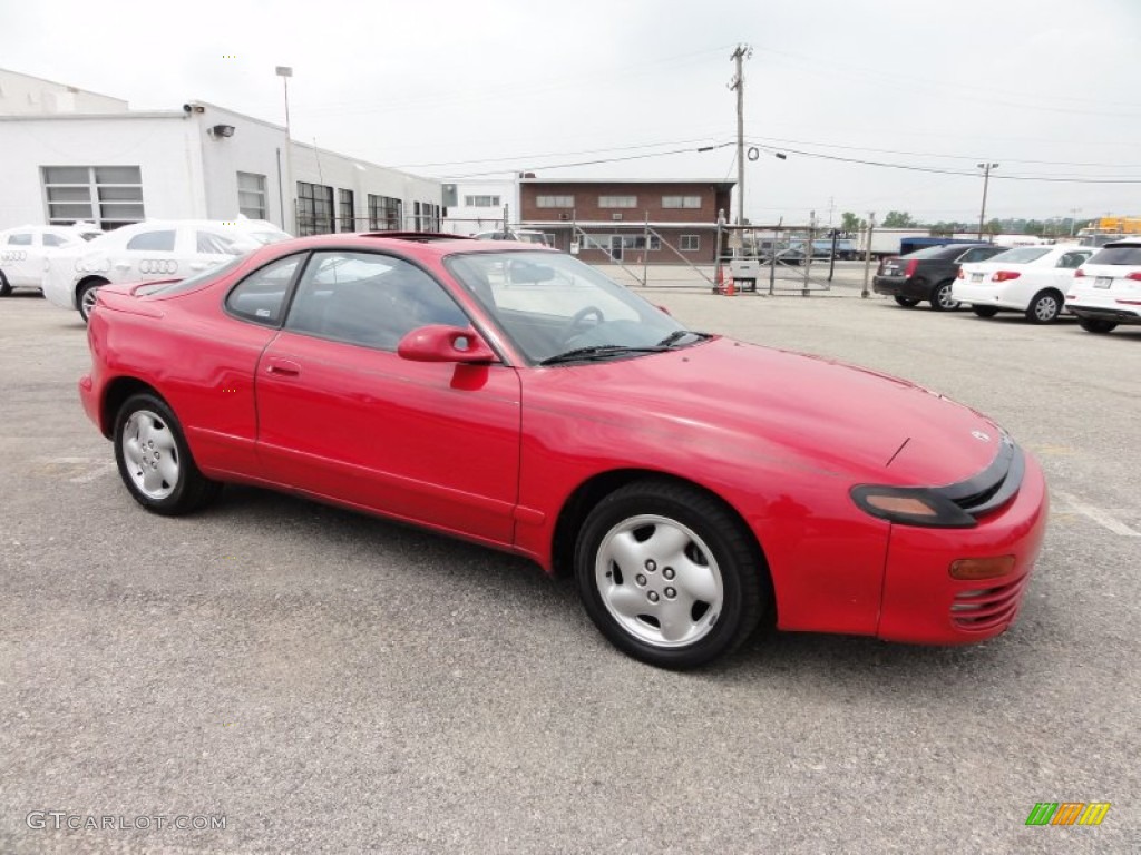 1992 Celica GT-S Coupe - Super Red / Gray photo #6