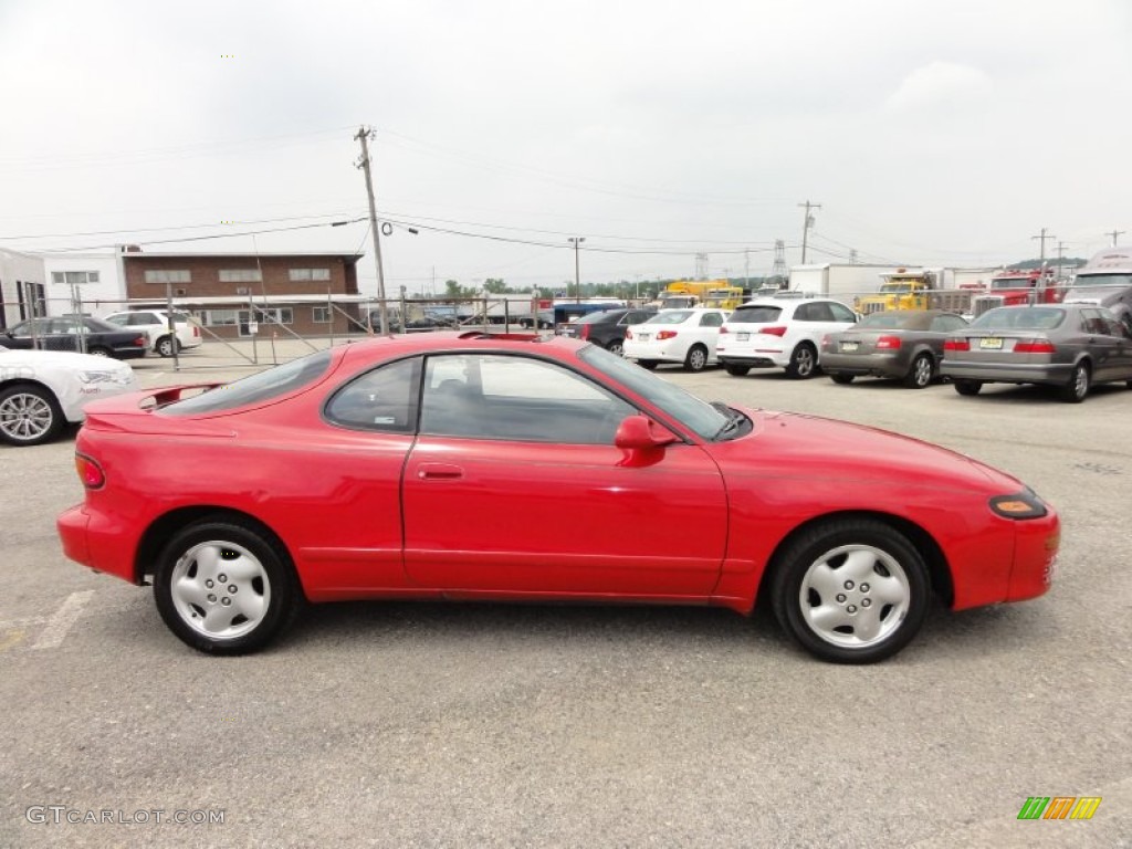 1992 Celica GT-S Coupe - Super Red / Gray photo #7