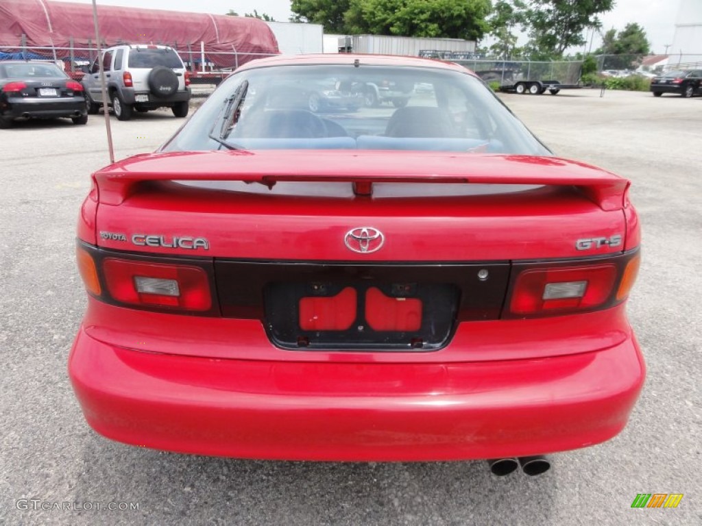 1992 Celica GT-S Coupe - Super Red / Gray photo #9