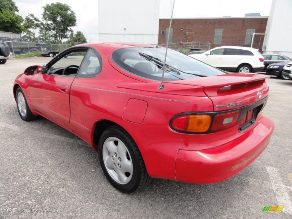 1992 Celica GT-S Coupe - Super Red / Gray photo #10