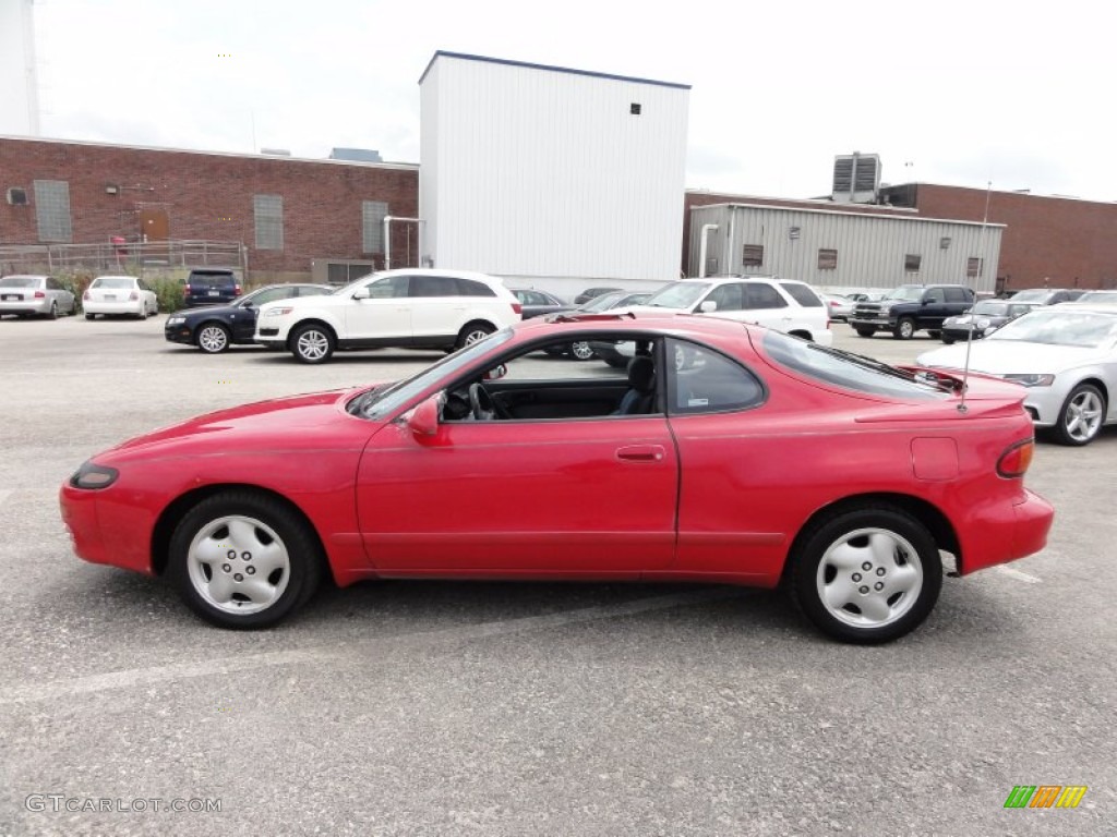 1992 Celica GT-S Coupe - Super Red / Gray photo #11
