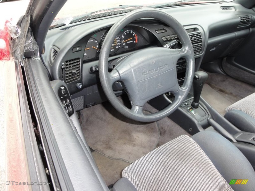 Gray Interior 1992 Toyota Celica GT-S Coupe Photo #50846835
