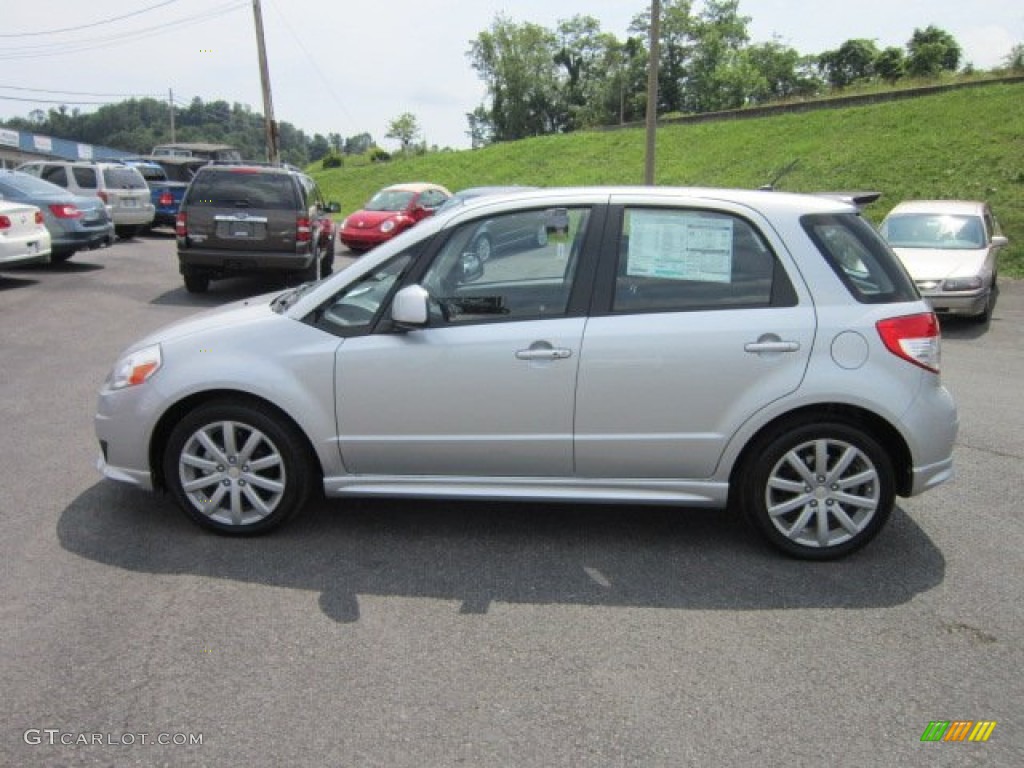 Quicksilver Metallic 2010 Suzuki SX4 Crossover Technology Exterior Photo #50847057