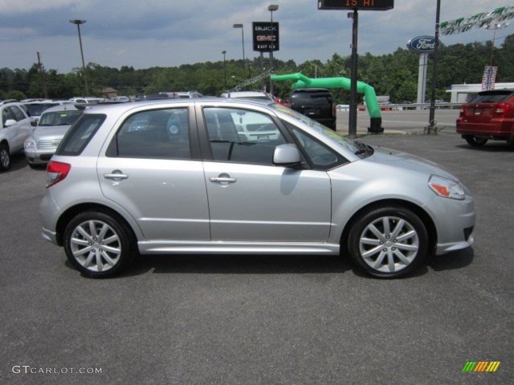 Quicksilver Metallic 2010 Suzuki SX4 Crossover Technology Exterior Photo #50847120