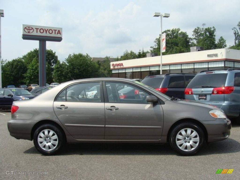 2003 Corolla LE - Moonshadow Metallic / Light Gray photo #1