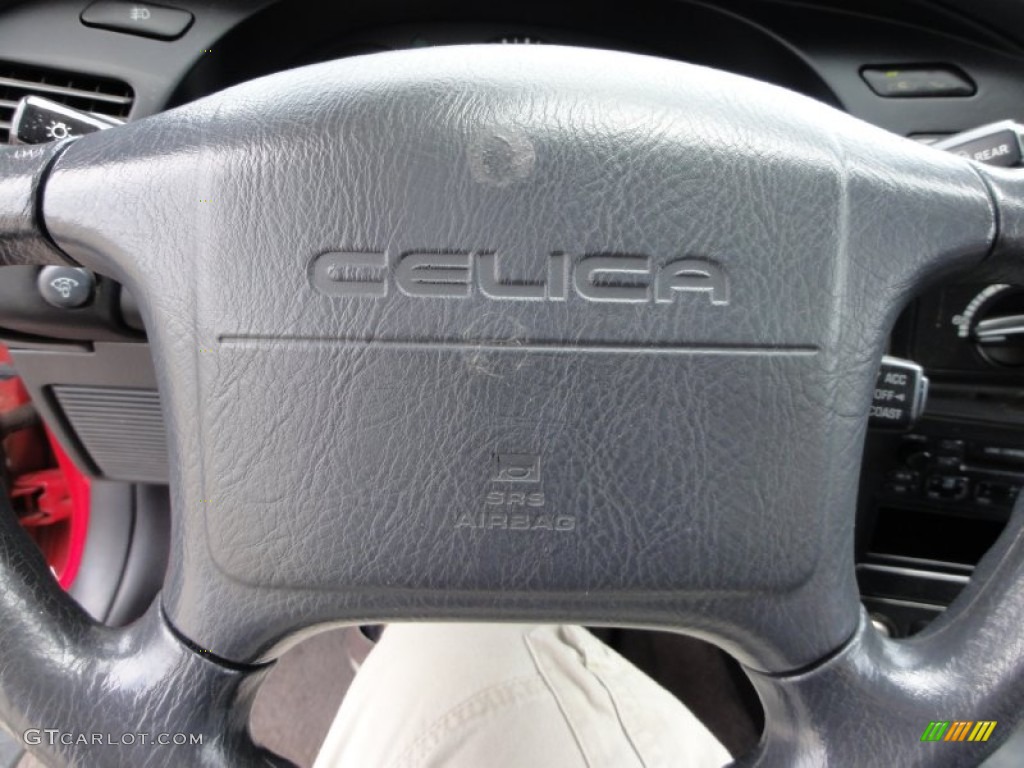 1992 Celica GT-S Coupe - Super Red / Gray photo #50