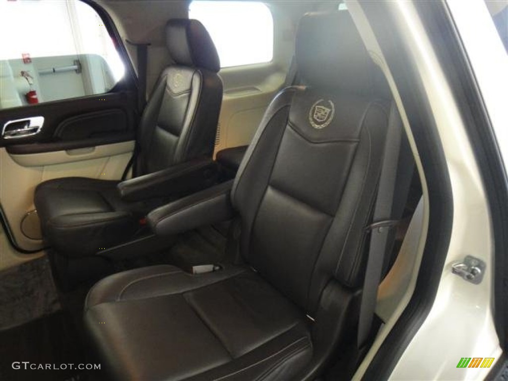 Cocoa/Light Linen Tehama Leather Interior 2011 Cadillac Escalade Platinum AWD Photo #50847492