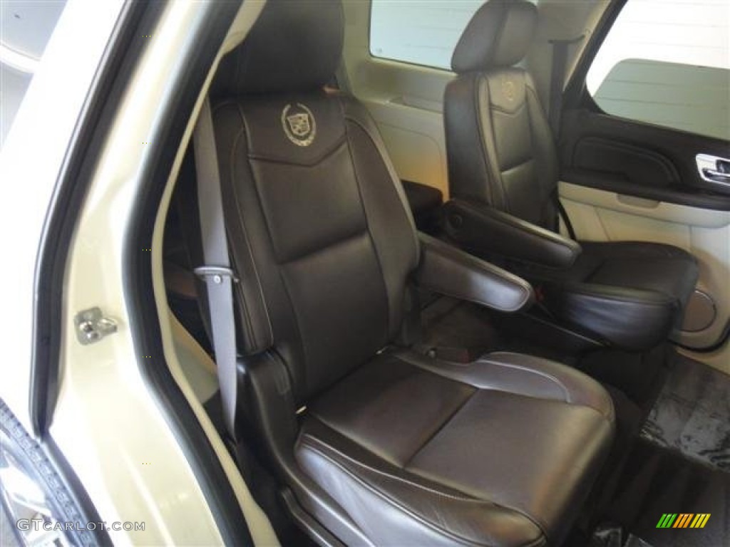 Cocoa/Light Linen Tehama Leather Interior 2011 Cadillac Escalade Platinum AWD Photo #50847546