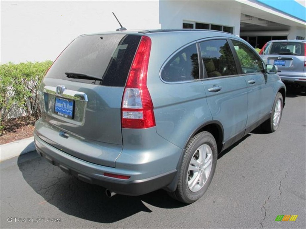 2011 CR-V EX-L - Opal Sage Metallic / Ivory photo #3