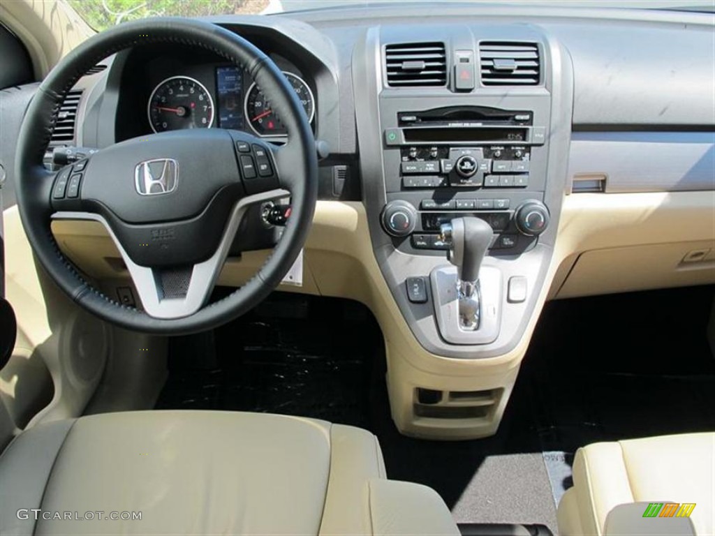 2011 Honda CR-V EX-L Ivory Dashboard Photo #50848353