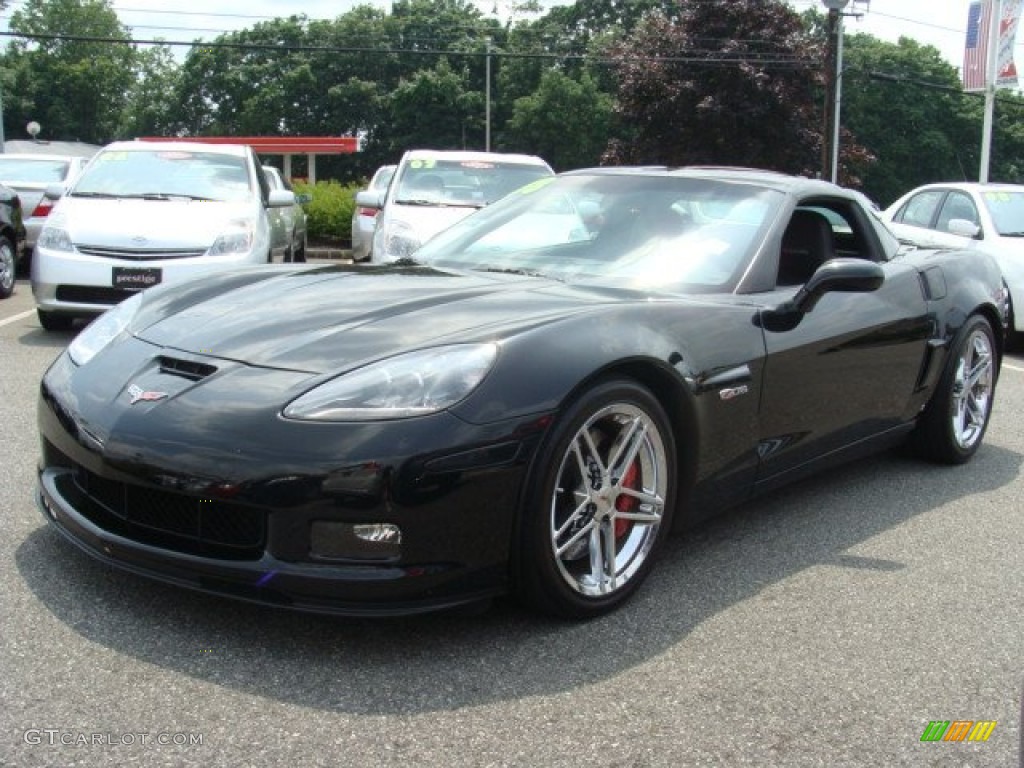 Black 2008 Chevrolet Corvette Z06 Exterior Photo #50848839