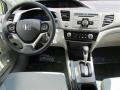 2012 Alabaster Silver Metallic Honda Civic LX Sedan  photo #4