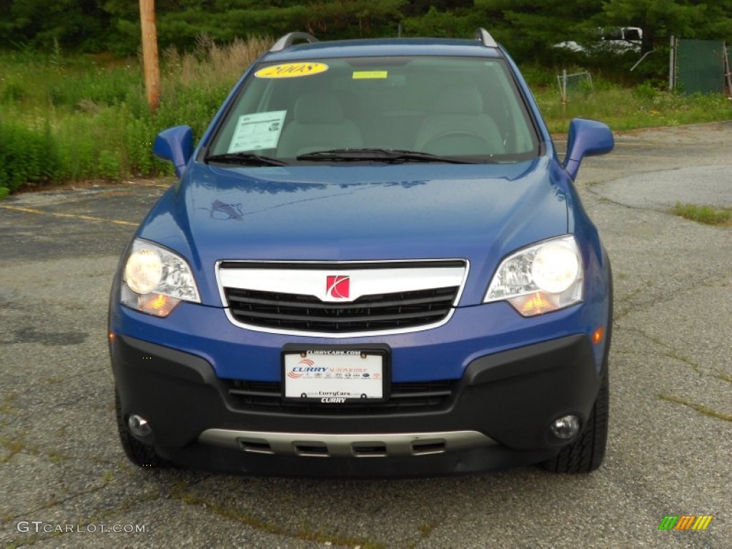 2008 VUE XE 3.5 AWD - Mystic Blue / Gray photo #3
