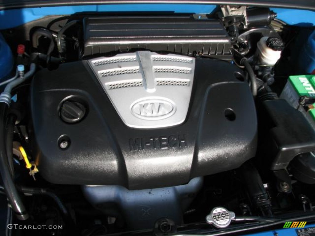 2003 Kia Rio Sedan 1.6 Liter DOHC 16-Valve 4 Cylinder Engine Photo #50849169