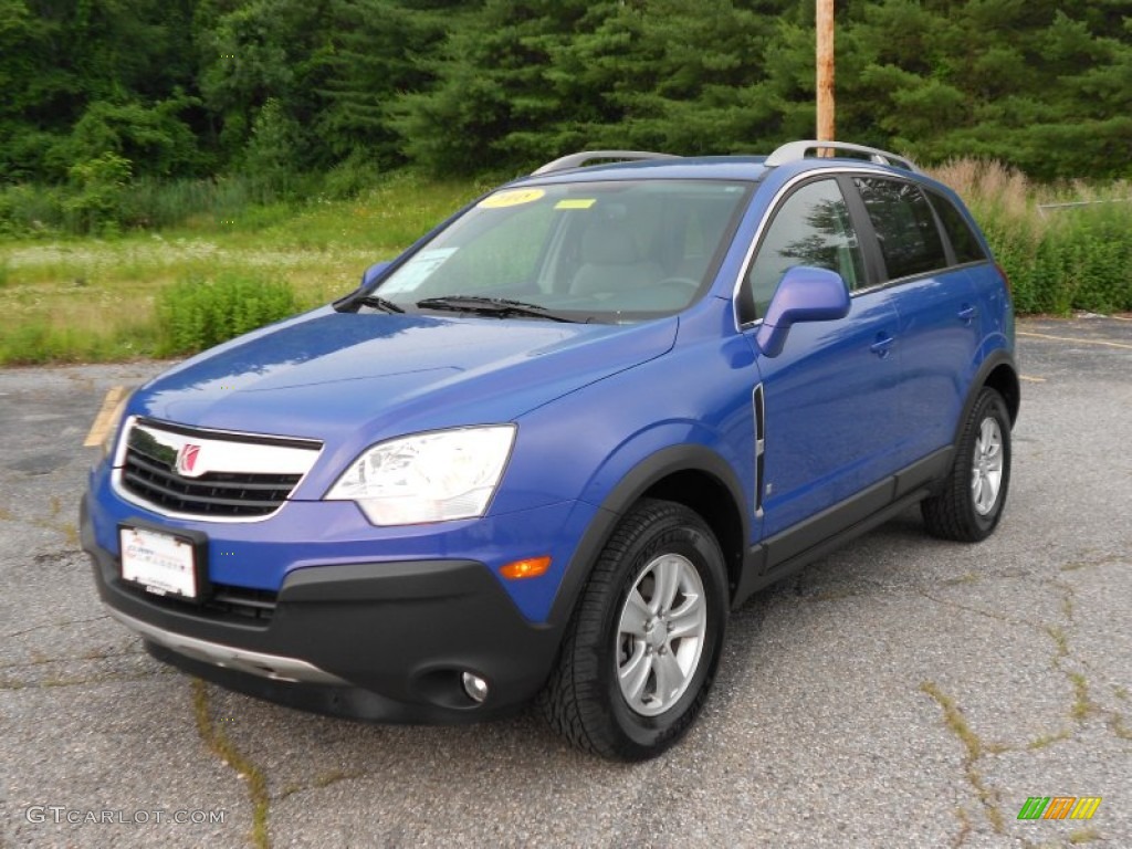 2008 VUE XE 3.5 AWD - Mystic Blue / Gray photo #19