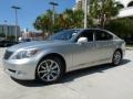 Mercury Silver Metallic 2009 Lexus LS 460 AWD Exterior