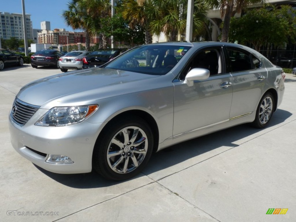 Mercury Silver Metallic 2009 Lexus LS 460 AWD Exterior Photo #50849607