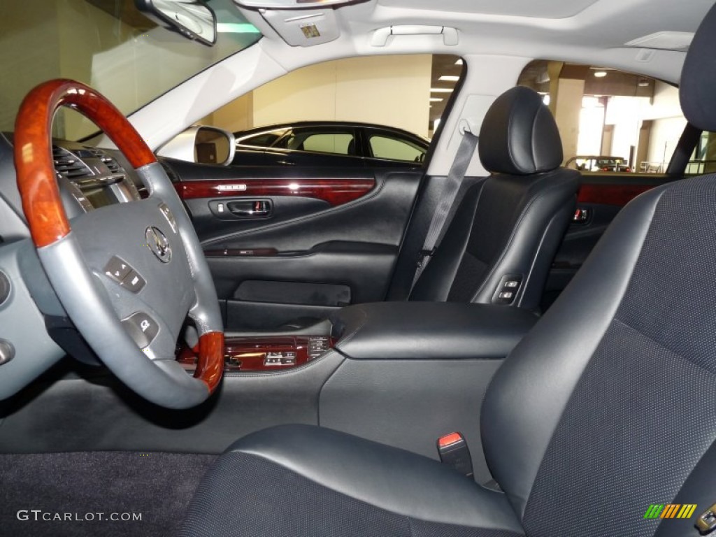 Black Interior 2009 Lexus LS 460 AWD Photo #50849791