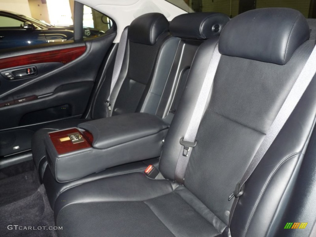 Black Interior 2009 Lexus LS 460 AWD Photo #50849866